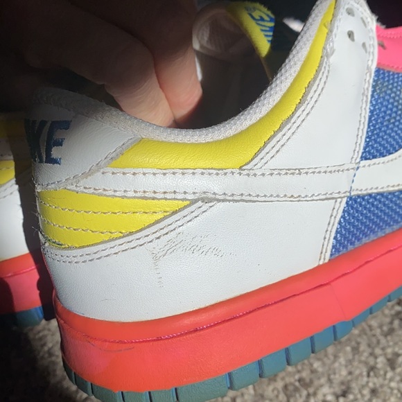 Nike SB Dunk low light lava/white light blueberry - Picture 9 of 12